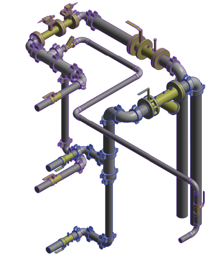 cad piping